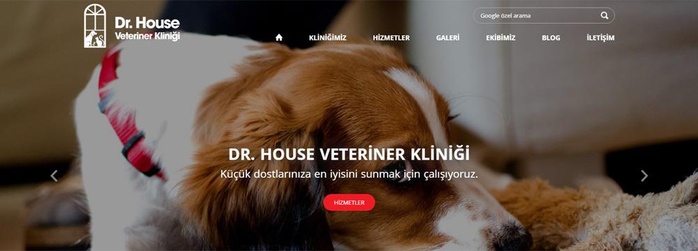 Web Sitemiz Yayında - Dr. House Veteriner Kliniği